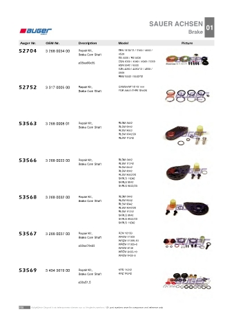 Spare parts cross-references for trucks and trailers