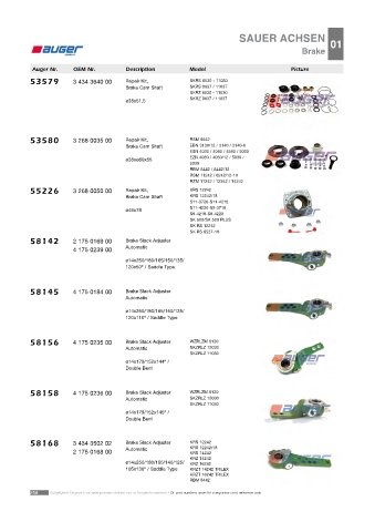 Spare parts cross-references for trucks and trailers