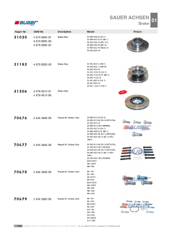 Spare parts cross-references for trucks and trailers