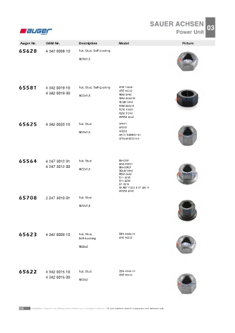 Spare parts cross-references for trucks and trailers