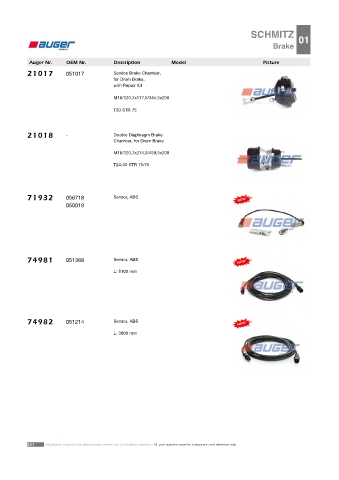 Spare parts cross-references for trucks and trailers