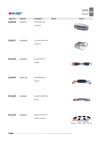 Spare parts cross-references for trucks and trailers