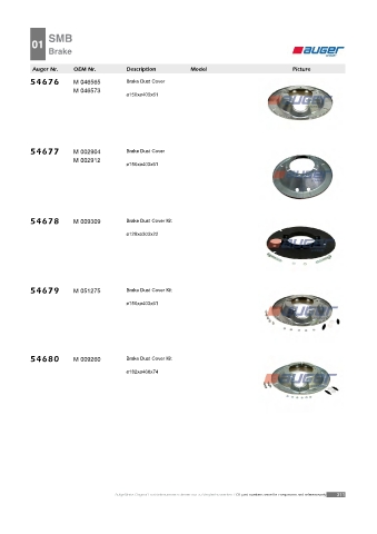 Spare parts cross-references for trucks and trailers