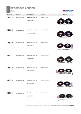 Spare parts cross-references for trucks and trailers