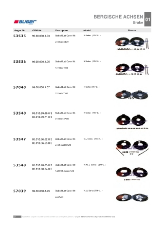 Spare parts cross-references for trucks and trailers