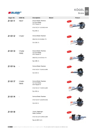 Spare parts cross-references for trucks and trailers