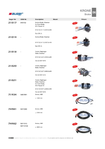 Spare parts cross-references for trucks and trailers