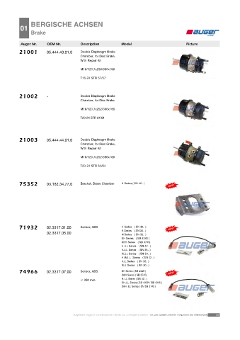 Spare parts cross-references for trucks and trailers