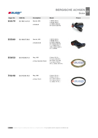 Spare parts cross-references for trucks and trailers