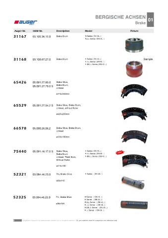 Spare parts cross-references for trucks and trailers