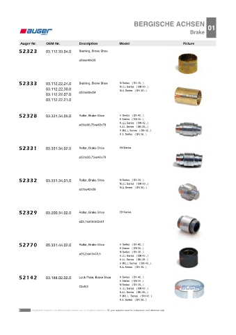 Spare parts cross-references for trucks and trailers