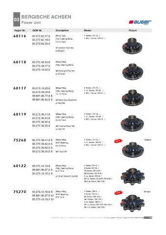 Spare parts cross-references for trucks and trailers