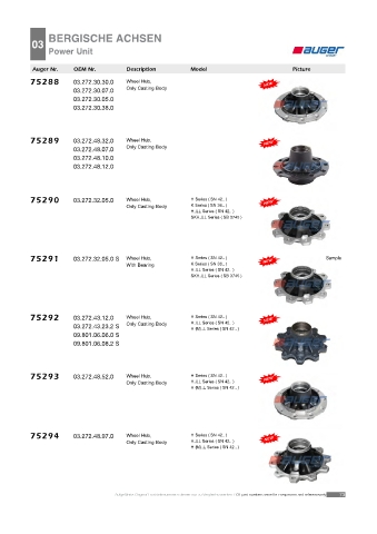 Spare parts cross-references for trucks and trailers