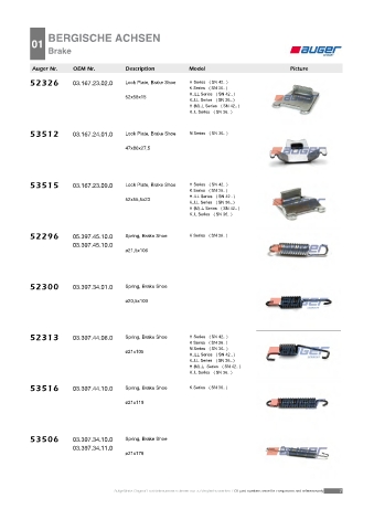 Spare parts cross-references for trucks and trailers