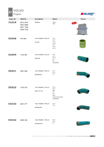 AUGER for trucks VOLVO