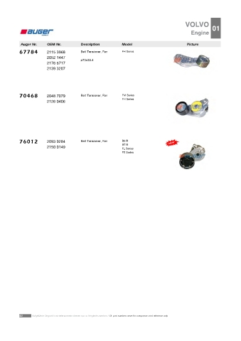 AUGER for trucks VOLVO