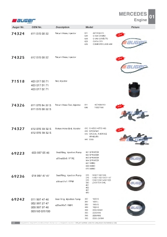 AUGER for trucks MERCEDES