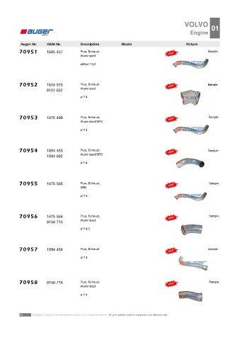 AUGER for trucks VOLVO