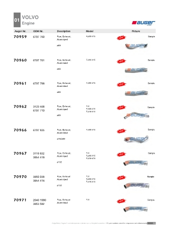 AUGER for trucks VOLVO