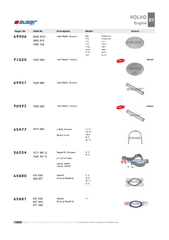 AUGER for trucks VOLVO