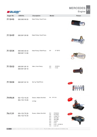 AUGER for trucks MERCEDES