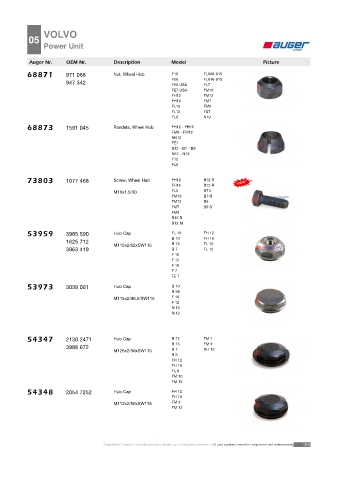 AUGER for trucks VOLVO