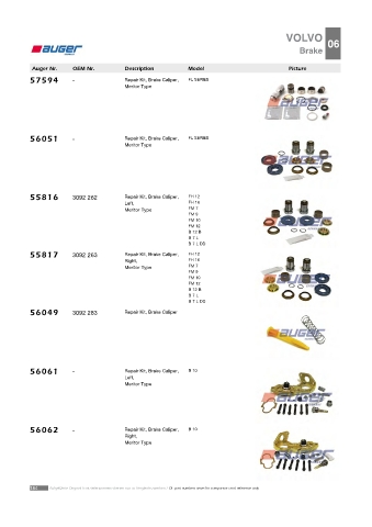 AUGER for trucks VOLVO