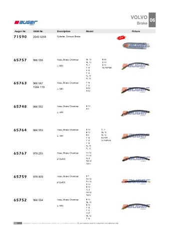 AUGER for trucks VOLVO