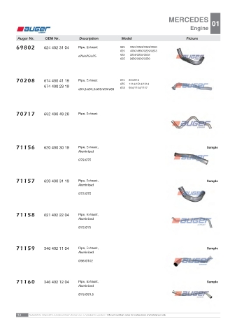 AUGER for trucks MERCEDES