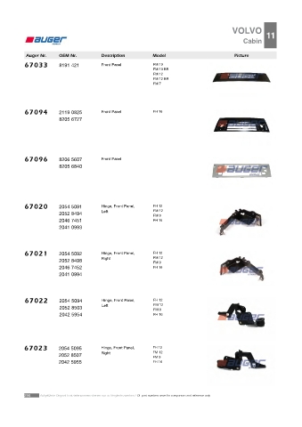 AUGER for trucks VOLVO