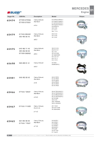 AUGER for trucks MERCEDES