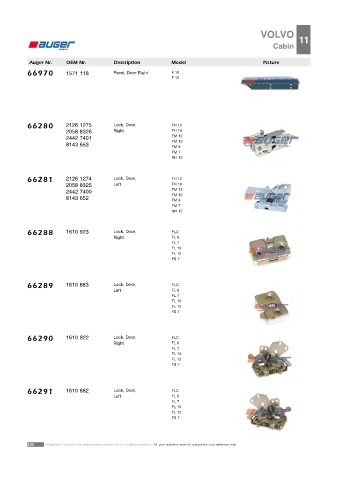 AUGER for trucks VOLVO