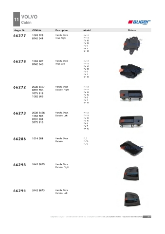 AUGER for trucks VOLVO