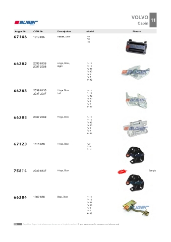 AUGER for trucks VOLVO