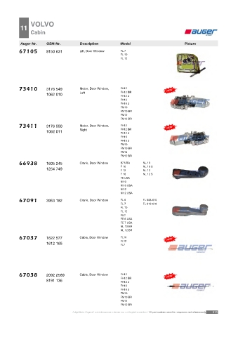 AUGER for trucks VOLVO