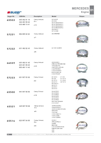 AUGER for trucks MERCEDES