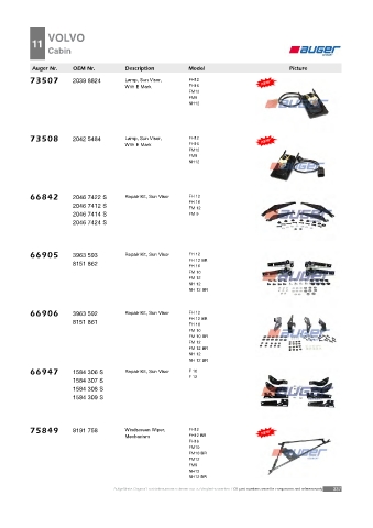 AUGER for trucks VOLVO