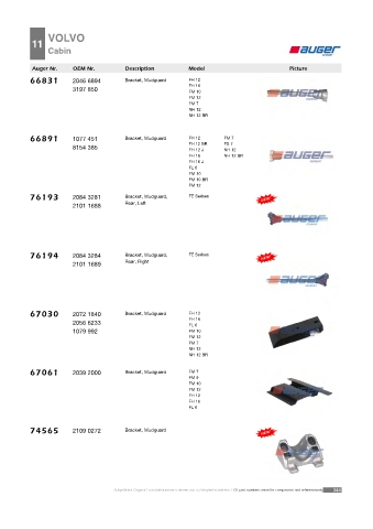 AUGER for trucks VOLVO