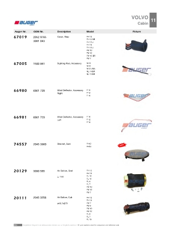 AUGER for trucks VOLVO