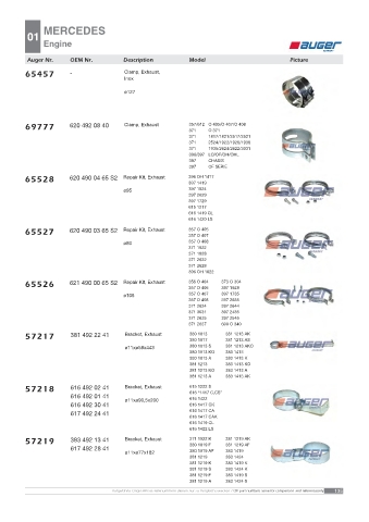 AUGER for trucks MERCEDES