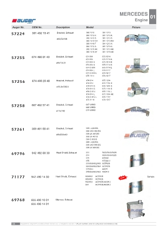 AUGER for trucks MERCEDES