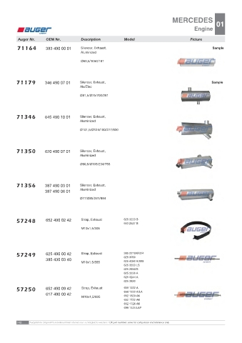 AUGER for trucks MERCEDES