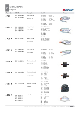 AUGER for trucks MERCEDES