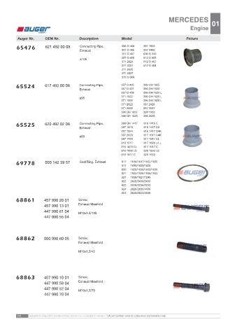 AUGER for trucks MERCEDES