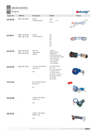 AUGER for trucks MERCEDES