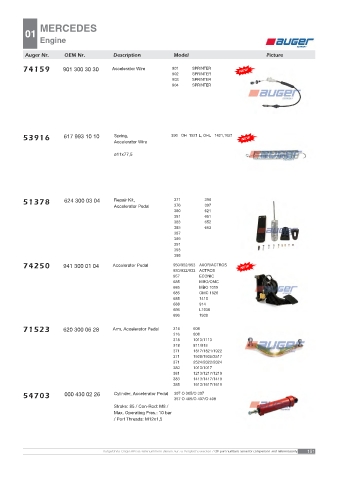 AUGER for trucks MERCEDES