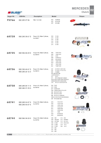 AUGER for trucks MERCEDES