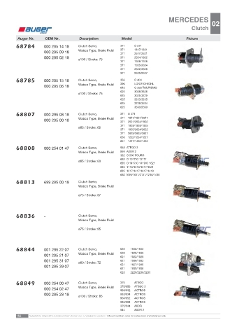 AUGER for trucks MERCEDES