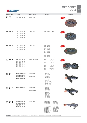 AUGER for trucks MERCEDES