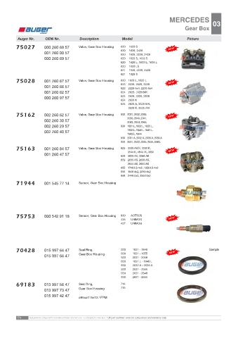 AUGER for trucks MERCEDES